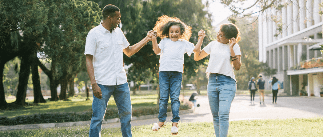 Family of three