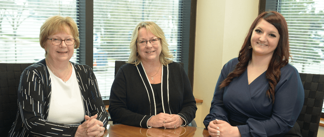 Lynda Koren, Sue Sjoselius, and Sarah Bogenreif