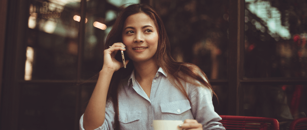 Woman on Phone