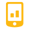 mobile phone icon illustration